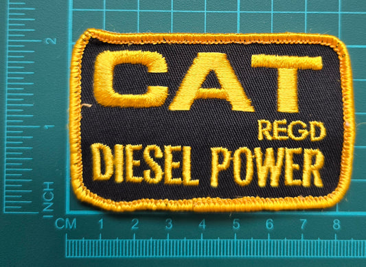 Original Vintage CAT Diesel Power Patch