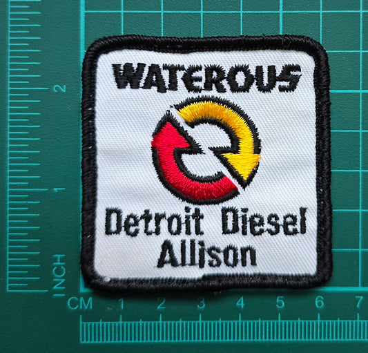 Original Vintage Waterous Detroit Diesel Allison Patch