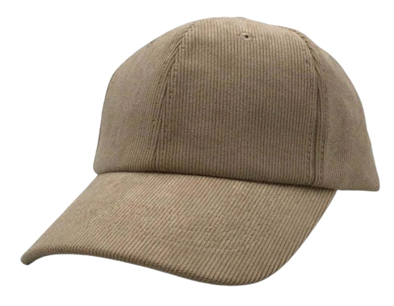 Premium Corduroy Dad Hat Khaki