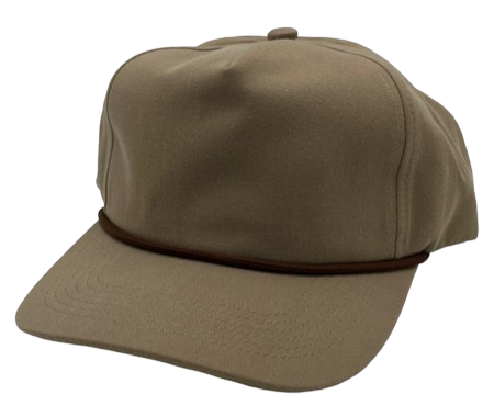 Rope Trucker Hat Khaki
