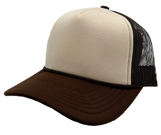 Foam Trucker Hat Brown/Tan