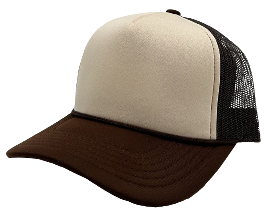Foam Trucker Hat Brown/Tan