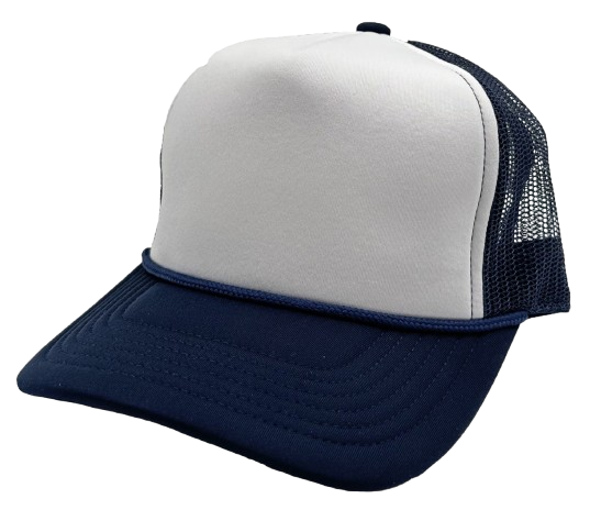 Foam Trucker Hat Navy/White