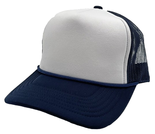 Foam Trucker Hat Navy/White