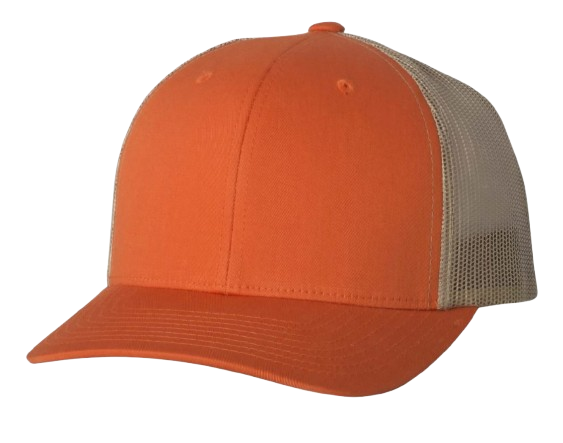 YP Classic Retro Trucker Orange/Khaki
