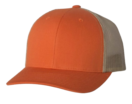 YP Classic Retro Trucker Orange/Khaki