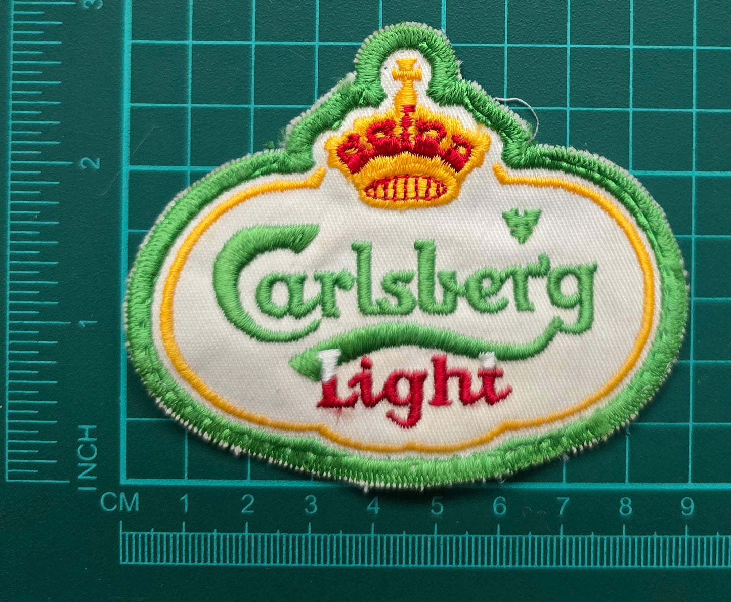 Original Vintage Carlsberg Light Patch