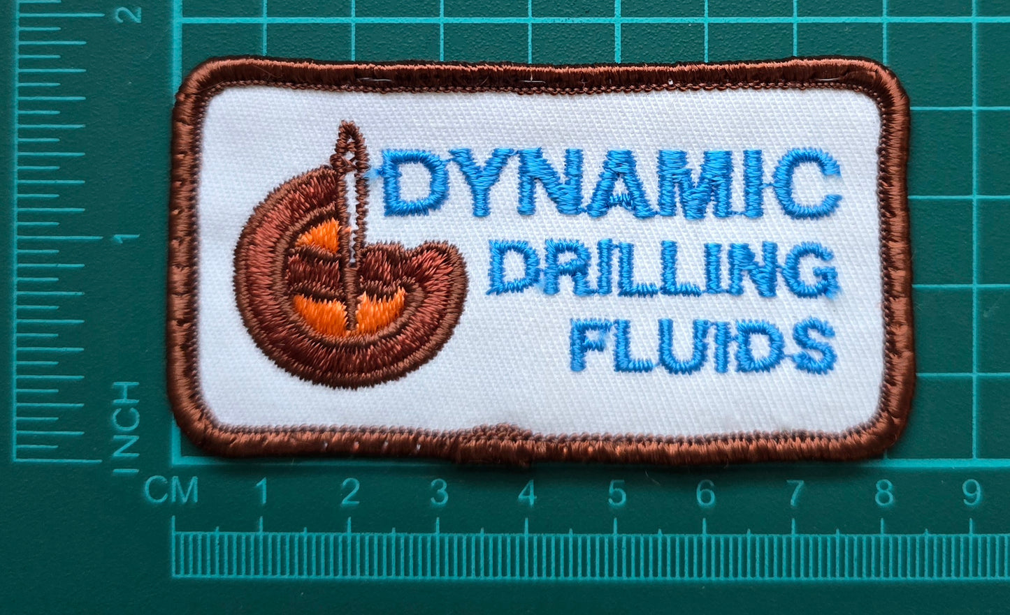 Original Vintage Dynamic Drilling Fluids Patch