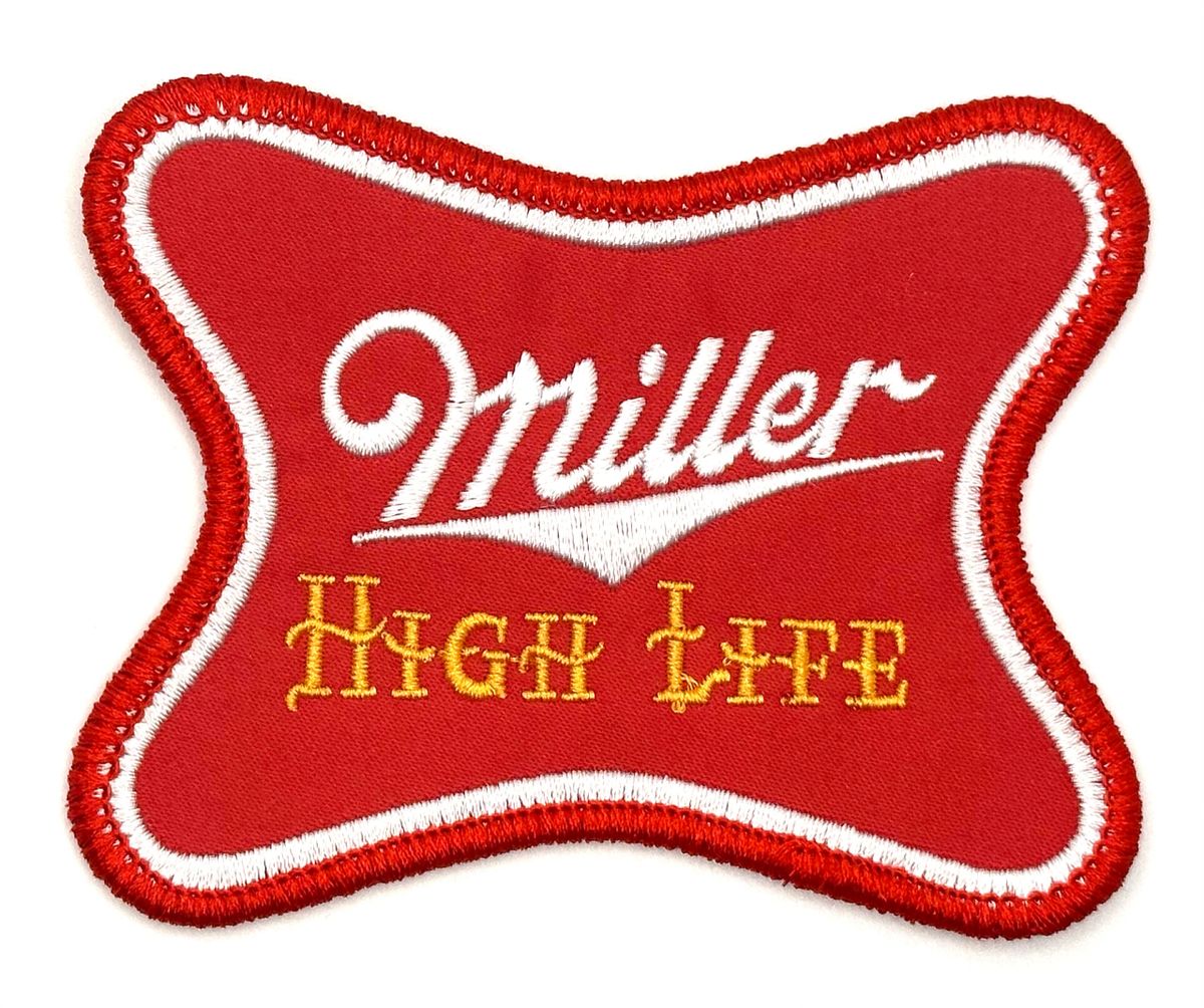 Vintage Style Miller High Life Patch