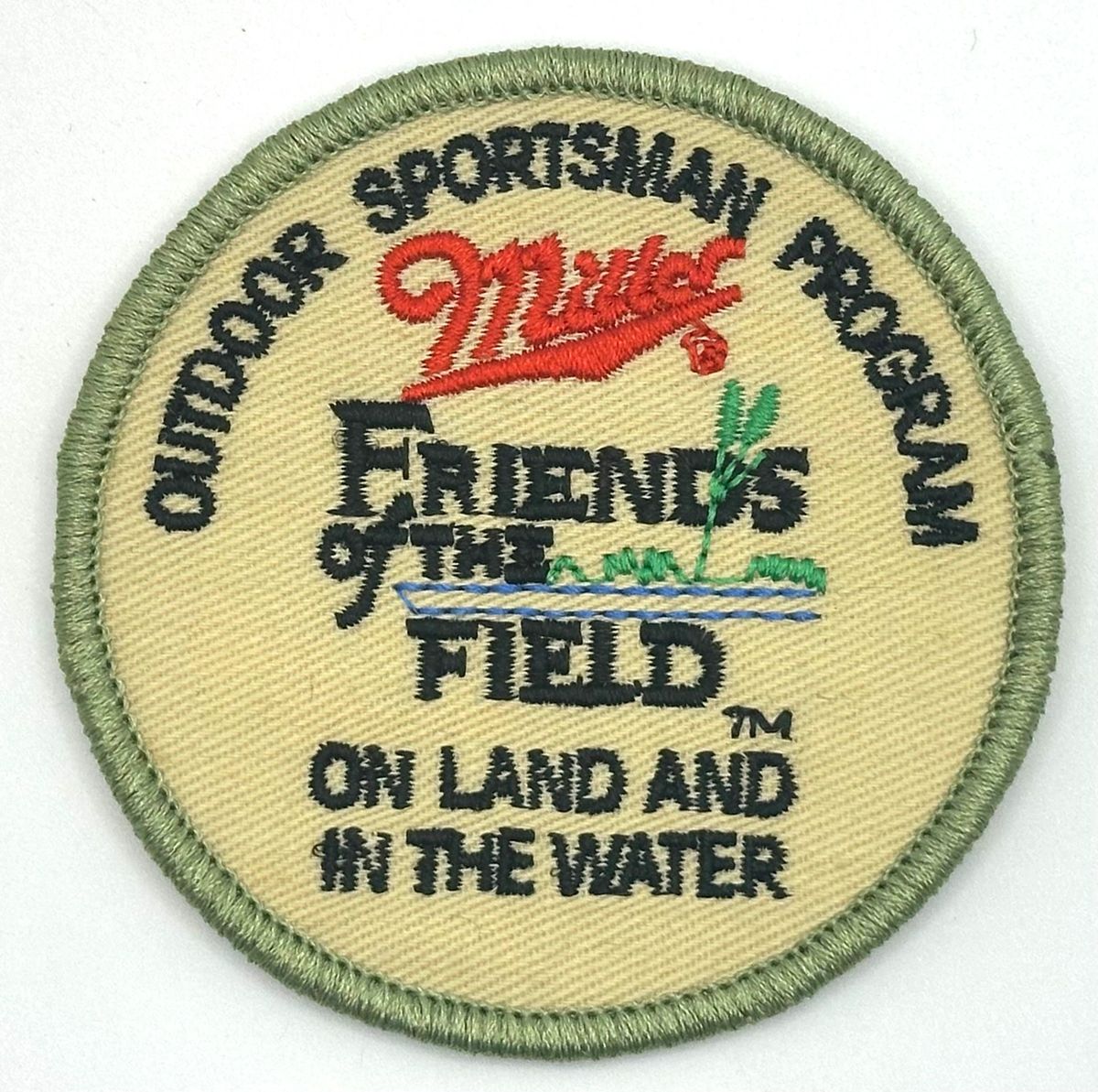 Vintage Style Miller Friends of The Field Patch