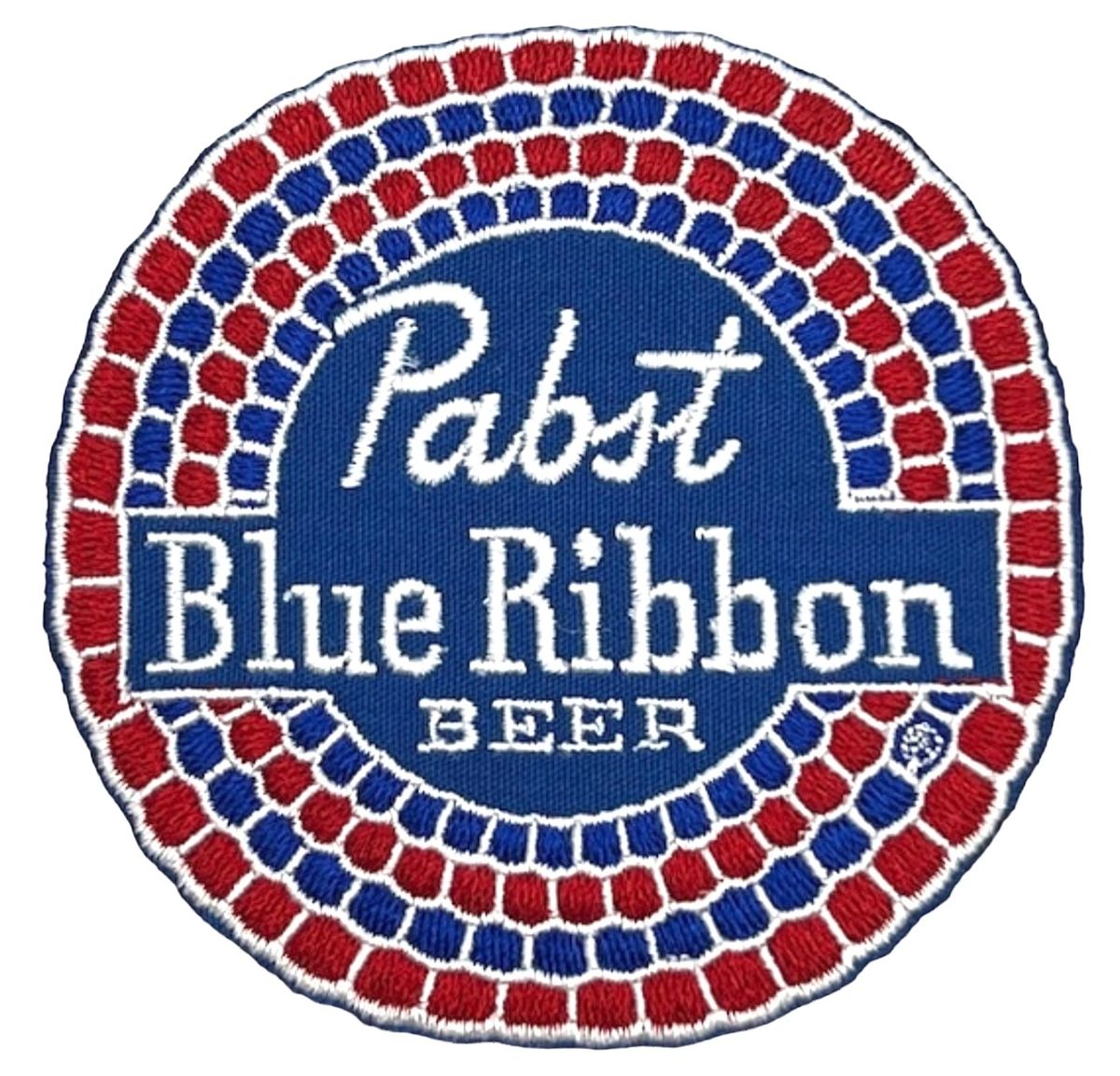 Vintage Style Pabst Blue Ribbon Patch