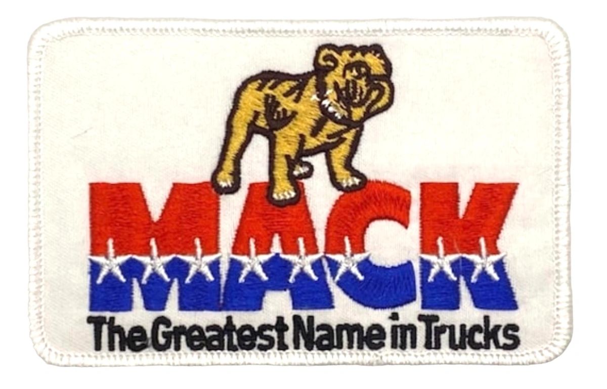 Vintage Style Mack Patch