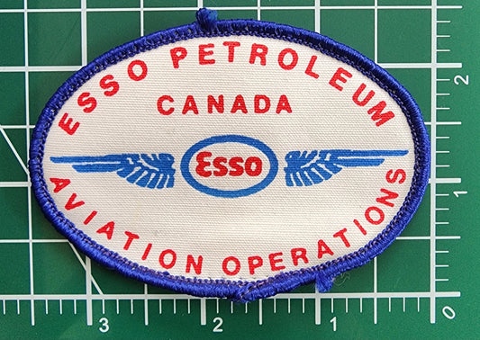 Original Vintage Esso Aviation Patch