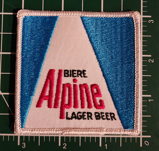 Original Vintage Alpine Beer Patch