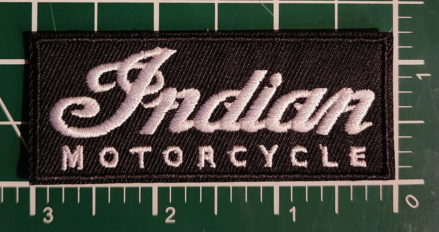 Vintage Style Indian Motorcycle Patch