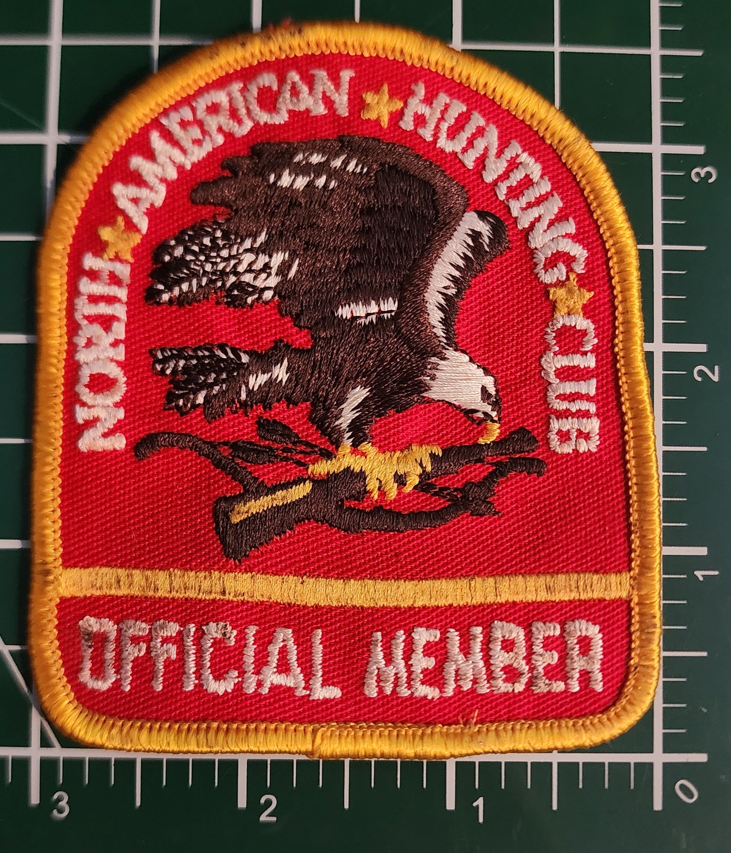 Original Vintage Hunting Club Member Patch