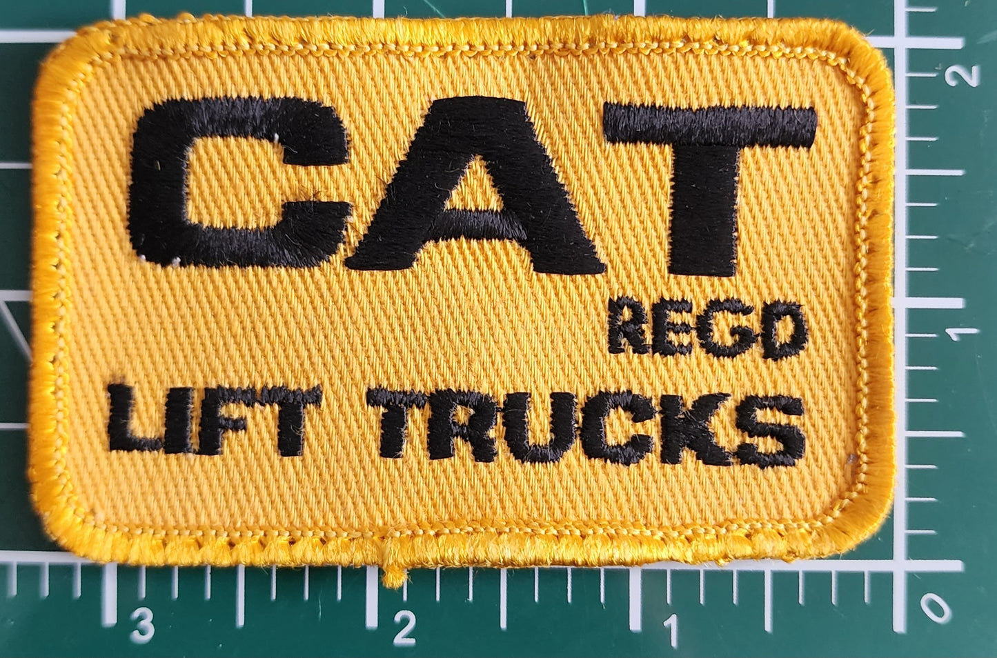 Original Vintage CAT Lift Trucks Patch