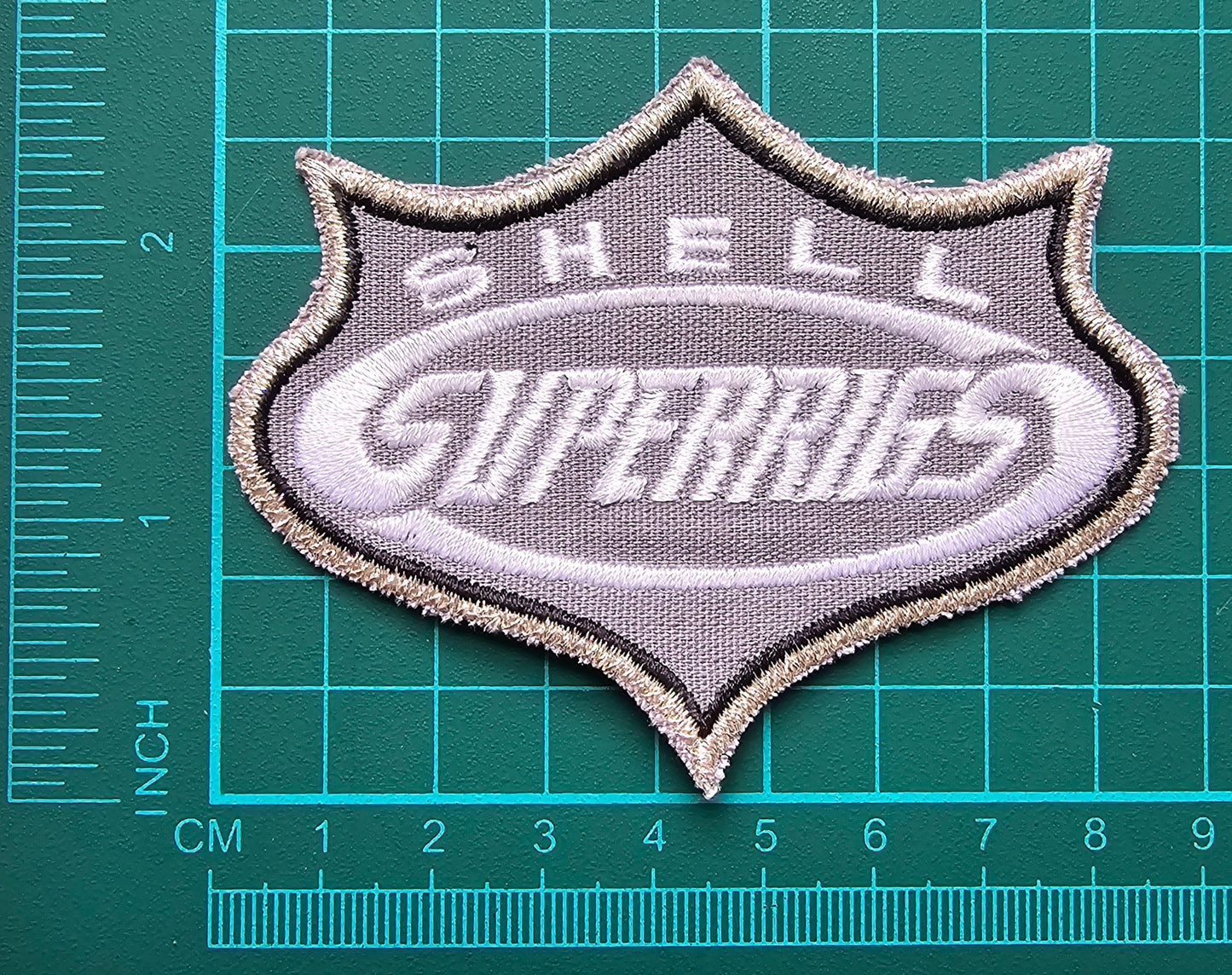 Original Vintage Shell Superrigs Patch