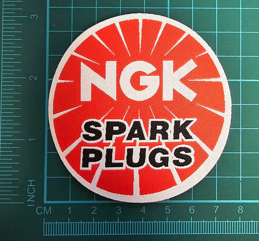 Vintage Style NGK Patch