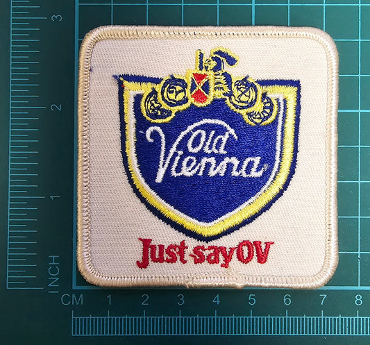 Original Vintage OV Beer Patch