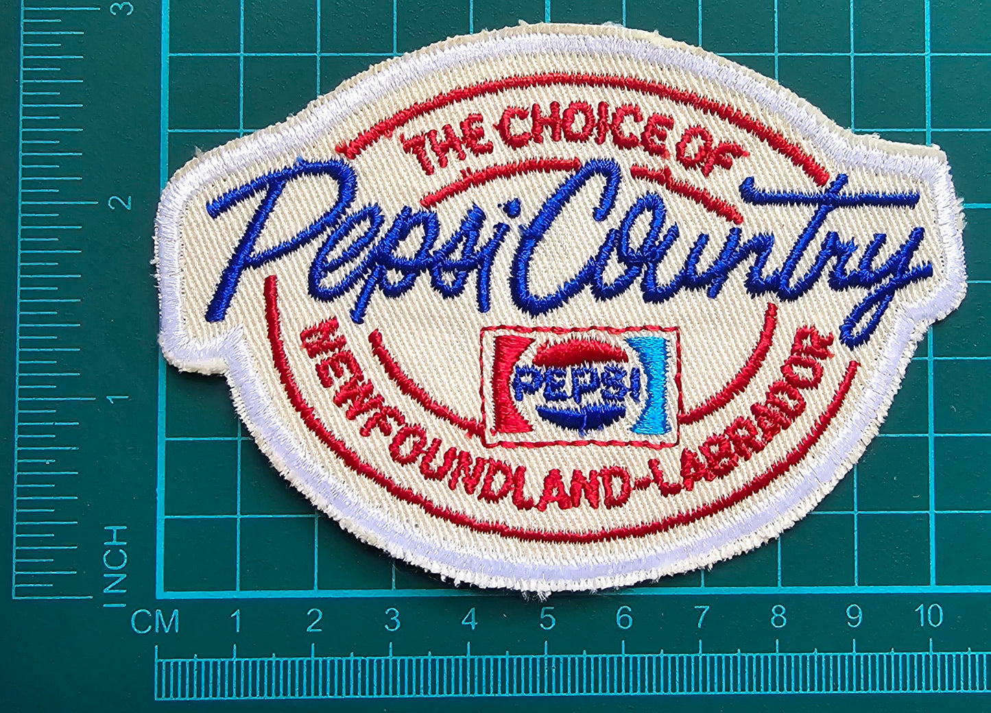 Original Vintage Pepsi Country Patch