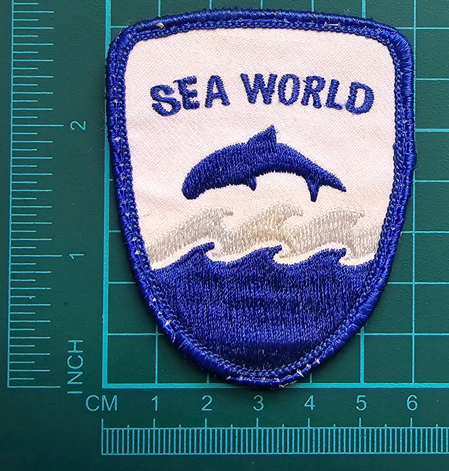 Original Vintage Sea World Patch