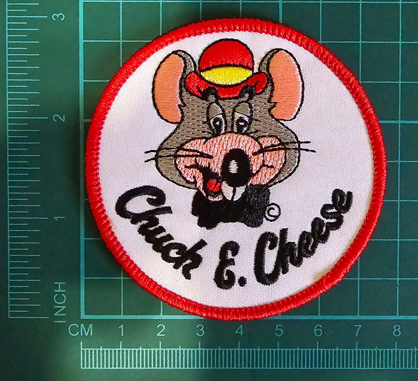 Vintage Style Chuck E. Cheese Patch