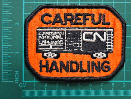 Original Vintage CN Railway Careful Handling