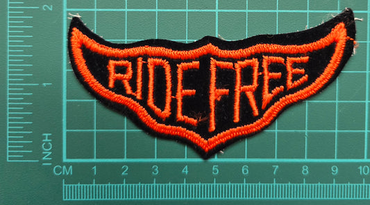 Original Vintage Ride Free Patch