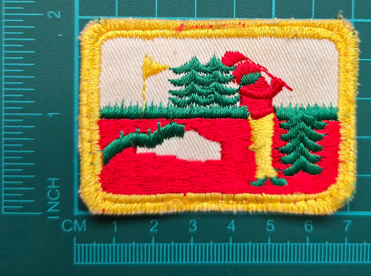 Original Vintage Golf Patch