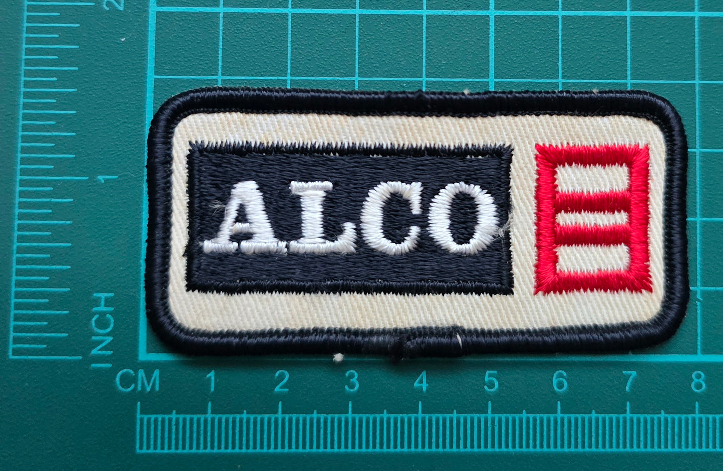 Original Vintage Alco Patch