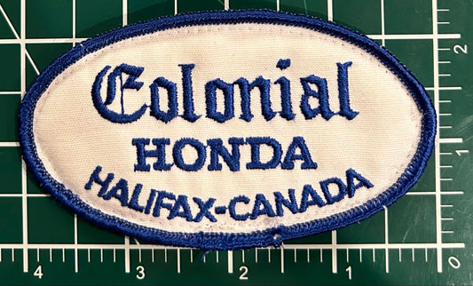 Original Vintage Colonial Honda Patch