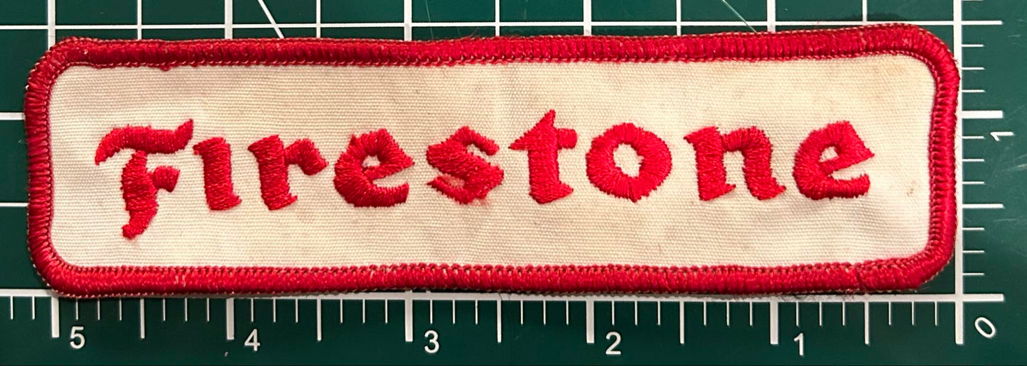 Original Vintage Firestone Patch