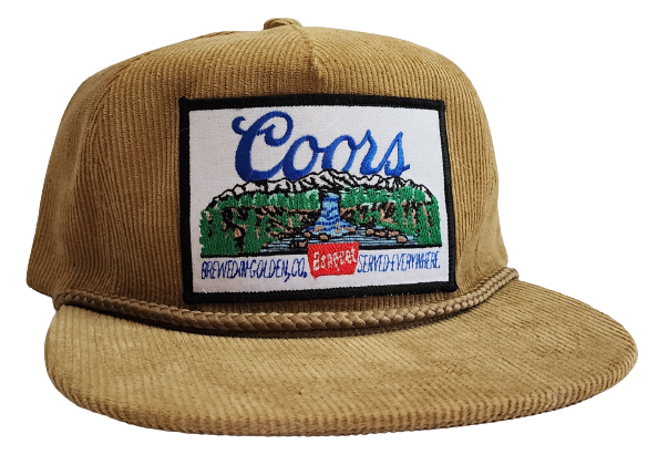 Vintage Style Corduroy Coors Banquet River Combo