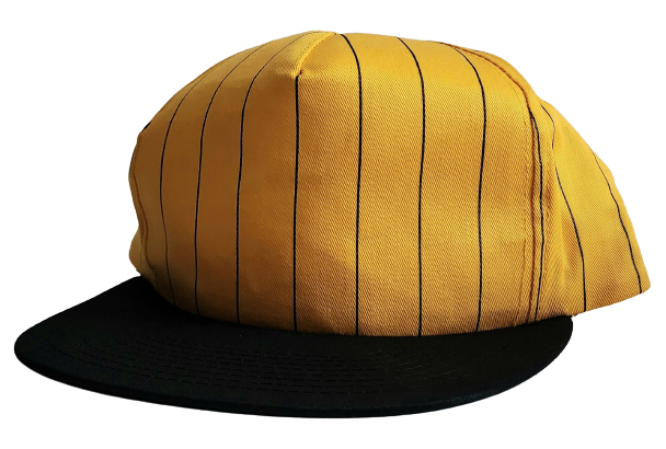 Original Vintage Yellow/Black Stripe Trucker Hat