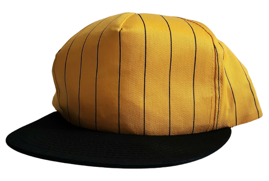 Original Vintage Yellow/Black Stripe Trucker Hat