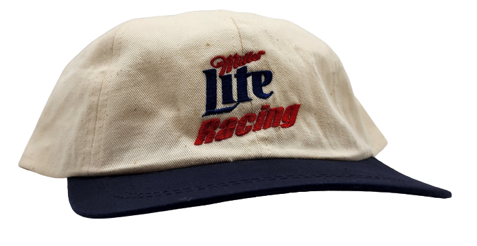 Original Vintage Miller Lite Racing Dad Hat