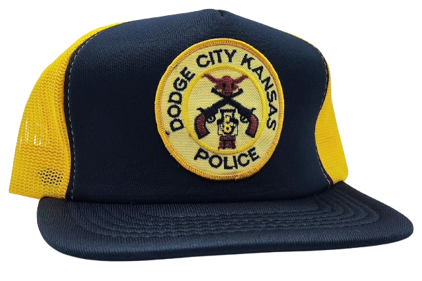 Original Vintage Dodge City Kansas Police