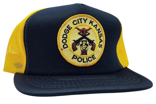 Original Vintage Dodge City Kansas Police