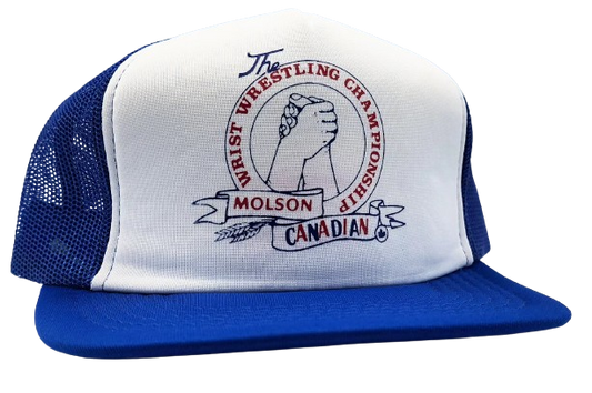 Original Vintage Molson Wrist Wrestling