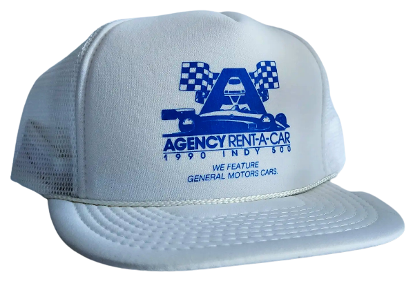 Original Vintage Agency Rent-A-Car