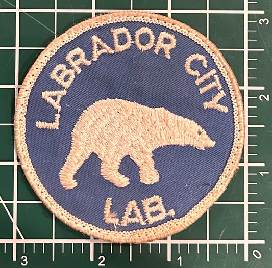 Original Vintage Labrador City Patch