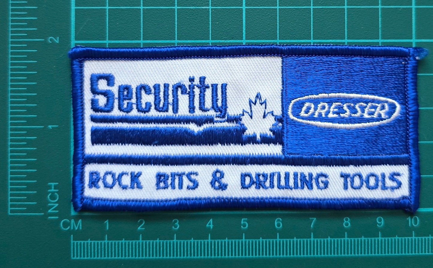 Original Vintage Dresser Rock Bits Patch