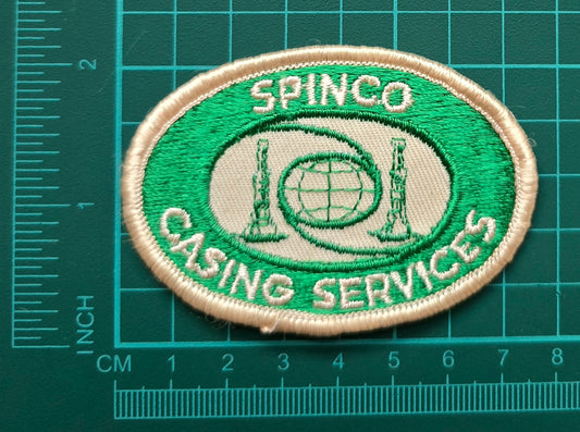 Original Vintage Spinco Casing Services Patch