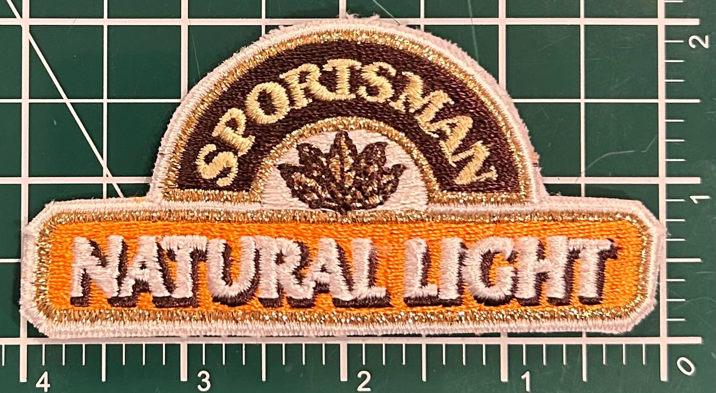 Original Vintage Sportsman Natural Light Patch