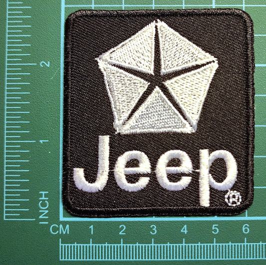 Vintage Style Jeep Patch