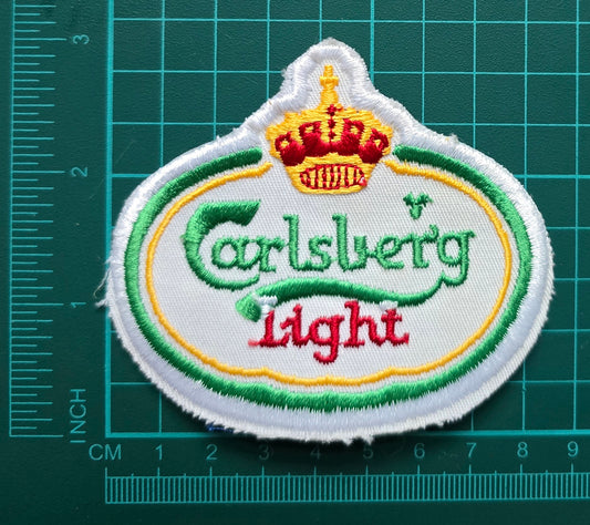 Original Vintage Carlsberg Light Patch