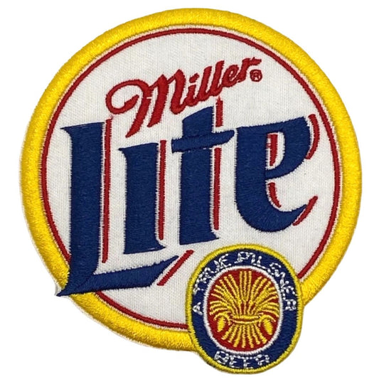 Vintage Style Miller Lite Patch