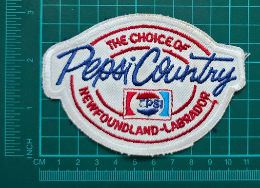 Original Vintage Pepsi Country Patch