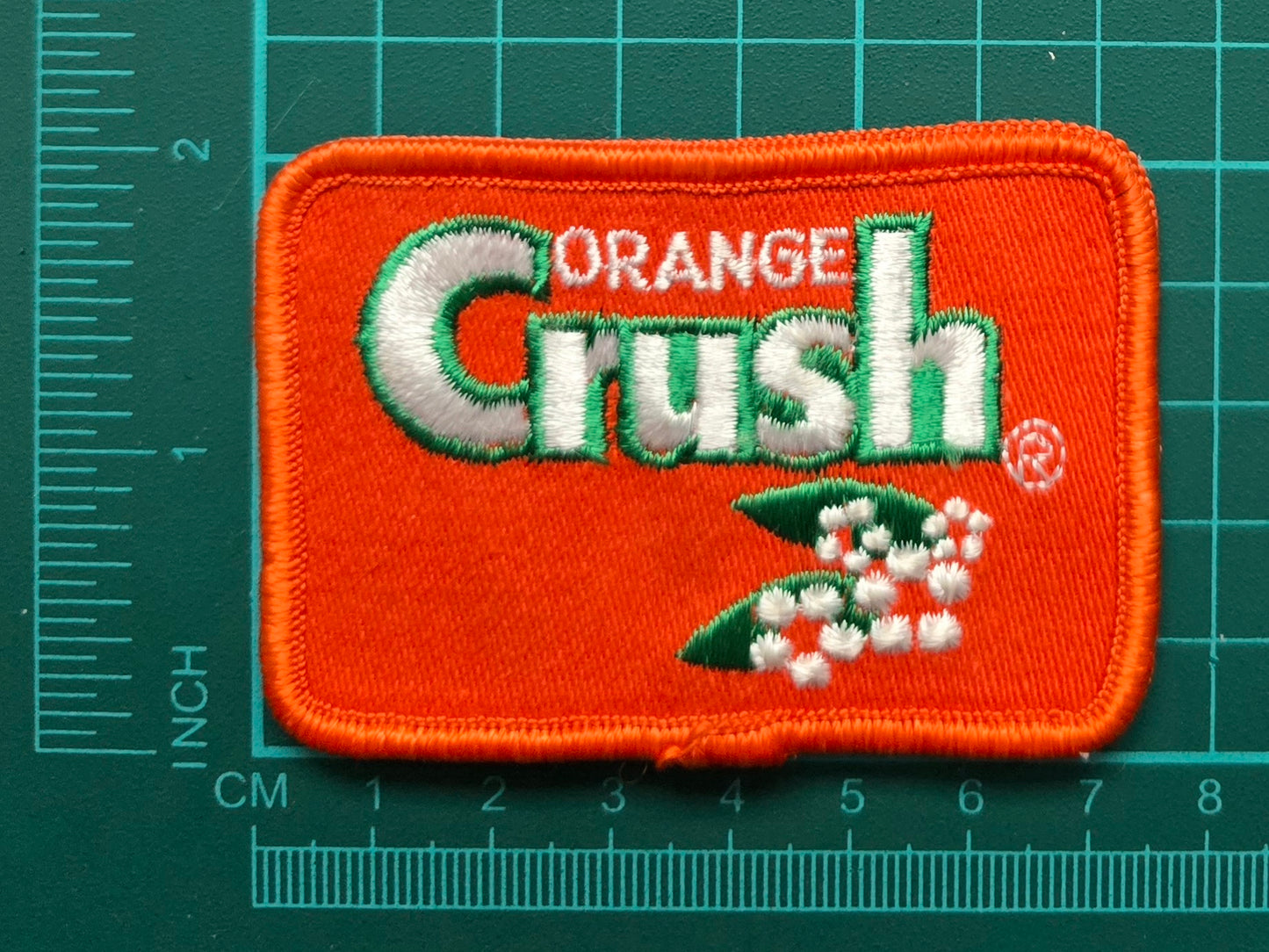 Original Vintage Orange Crush Patch